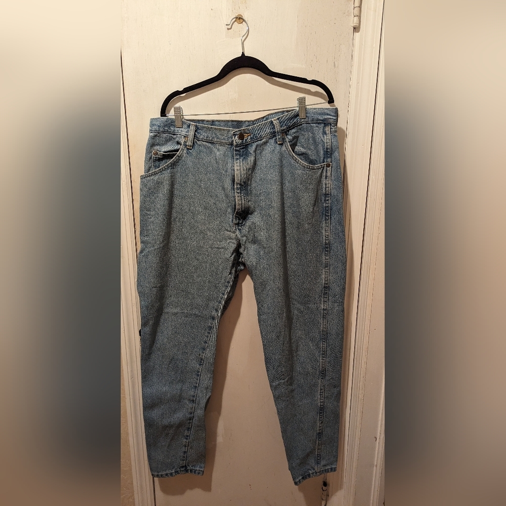 Wrangler blue jeans, size 40x30